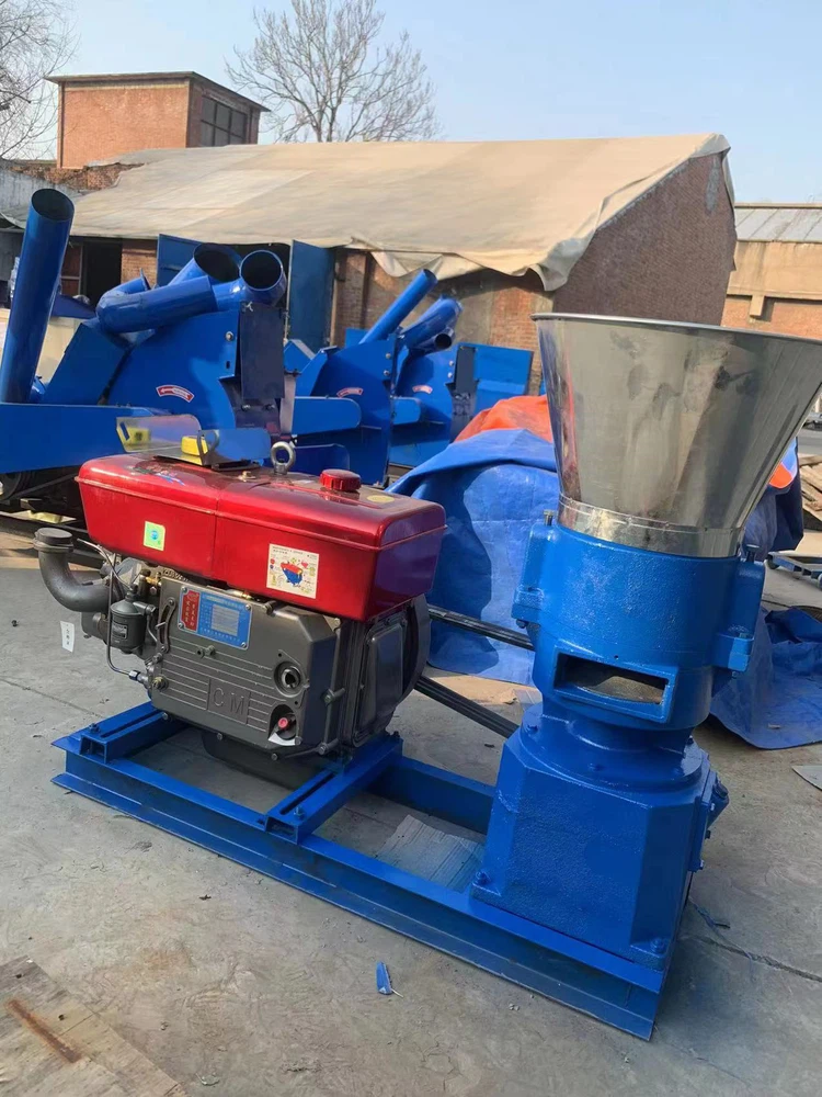 Safe livestock pellet machine Safe livestock pellet machine