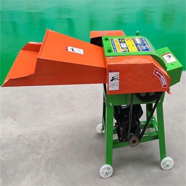 750 Kg/h Straw Cutting Grass Machine For Animal Food Feed