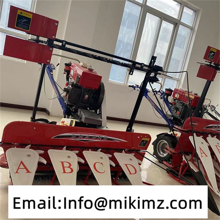 Pob kws Harvester Tshuab Rice Reaper Alfalfa Mowers Reaper Tshuab