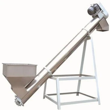 Qhuav Powder Grain Auger Feeder Ntsia Hlau Conveyor