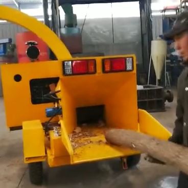 Portable Multifunction Wood Branch Chipper